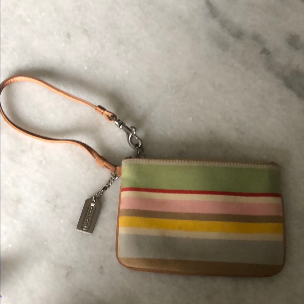 COACH wristlet